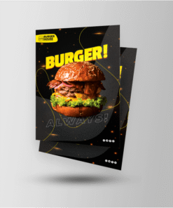 Flyer Real Size Glossy paper 200gsm