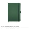 PU Notebooks with Pen Holder in A5 Size