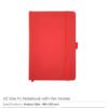 PU Notebooks with Pen Holder in A5 Size