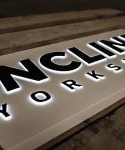 Push Through Signage