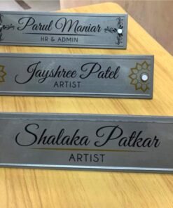 Alternative view of Table Name Plate