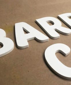 Alternative view of Forex foam letters signage