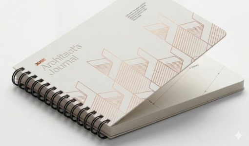 A5 Foiling & Debossing Spiral Notebook