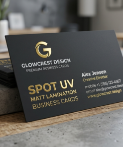 Spot UV Business card